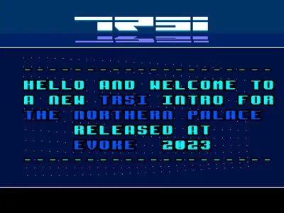 image of the Intro Northern Palace Cracktro